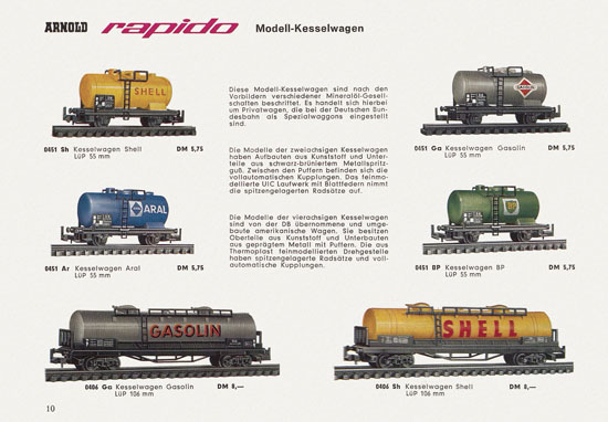 Arnold rapido Katalog 1963-1964