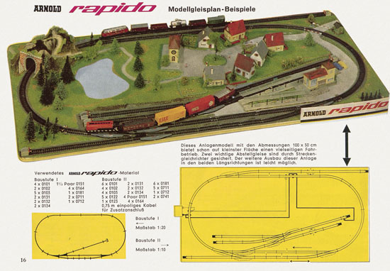 Arnold rapido Katalog 1963-1964
