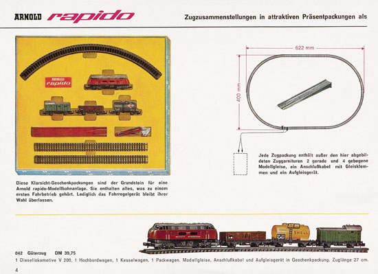 Arnold rapido Katalog 1965-1966