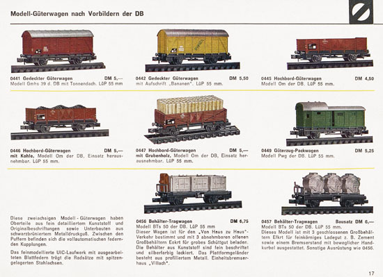 Arnold rapido Katalog 1965-1966