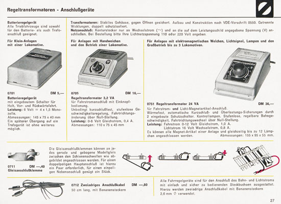 Arnold rapido Katalog 1965-1966