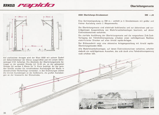 Arnold rapido Katalog 1965-1966