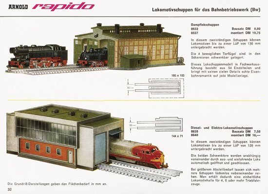 Arnold rapido Katalog 1965-1966