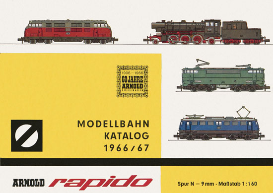 Arnold rapido Katalog 1966-1967