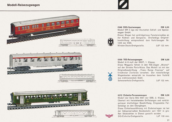 Arnold rapido Katalog 1966-1967