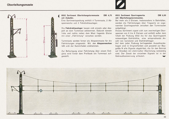 Arnold rapido Katalog 1966-1967