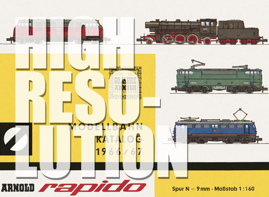 Arnold rapido Katalog 1966-1967