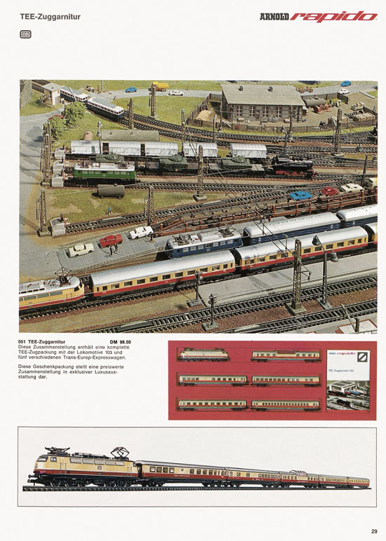 Arnold rapido Katalog 1970-1971