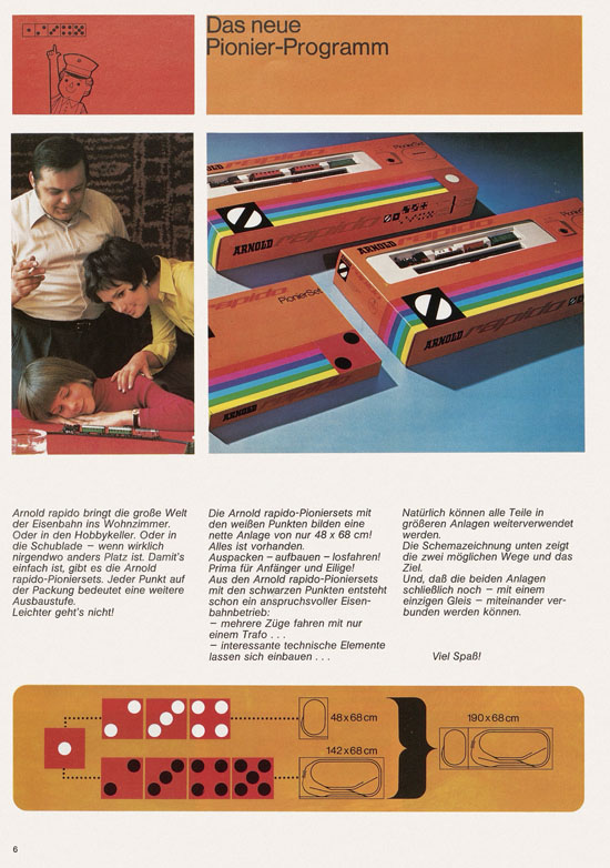 Seite 6 Arnold rapido Katalog 1973