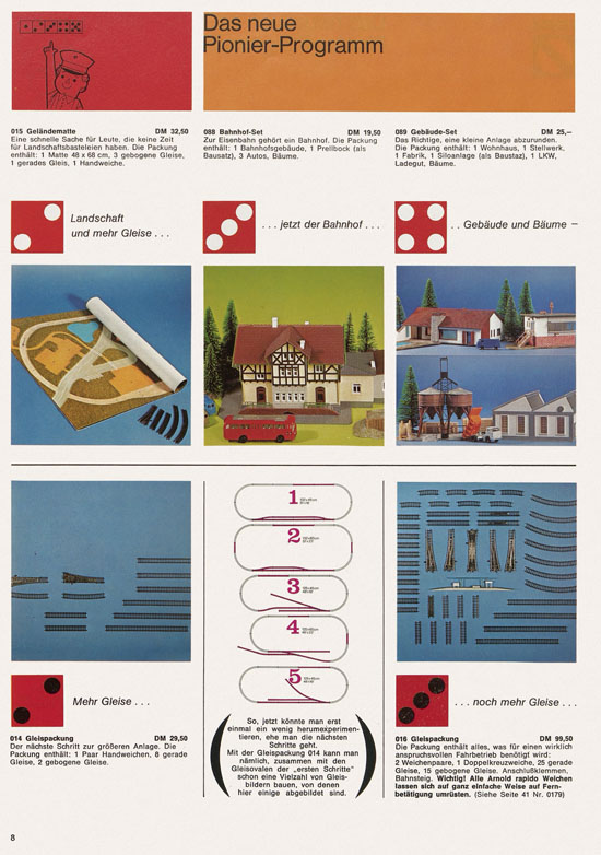 Seite 8 Arnold rapido Katalog 1973
