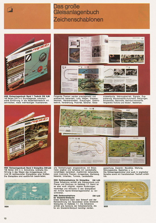 Seite 10 Arnold rapido Katalog 1973