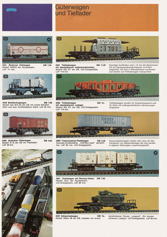 Seite 36 Arnold rapido Katalog 1973