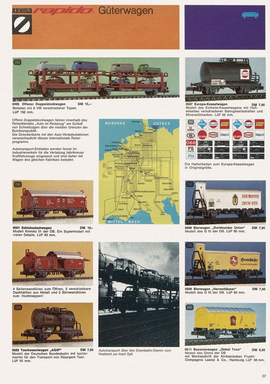 Seite 37 Arnold rapido Katalog 1973