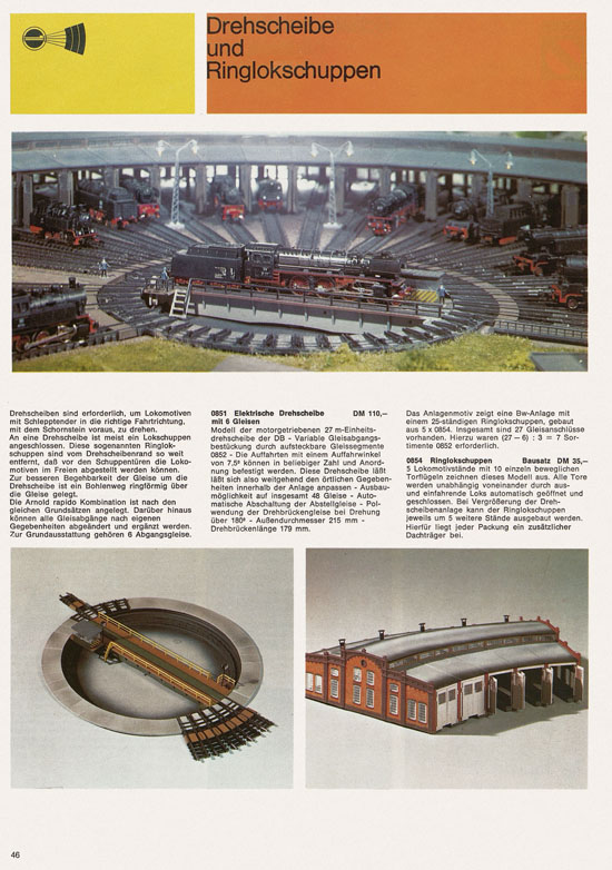 Seite 46 Arnold rapido Katalog 1973