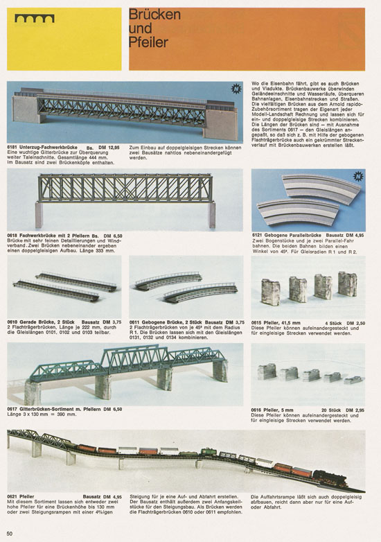Seite 50 Arnold rapido Katalog 1973