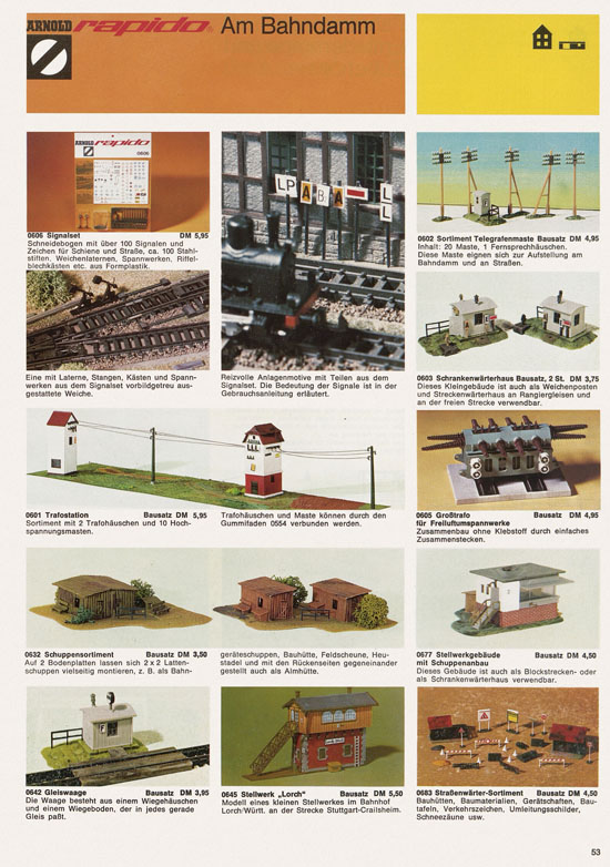 Seite 53 Arnold rapido Katalog 1973