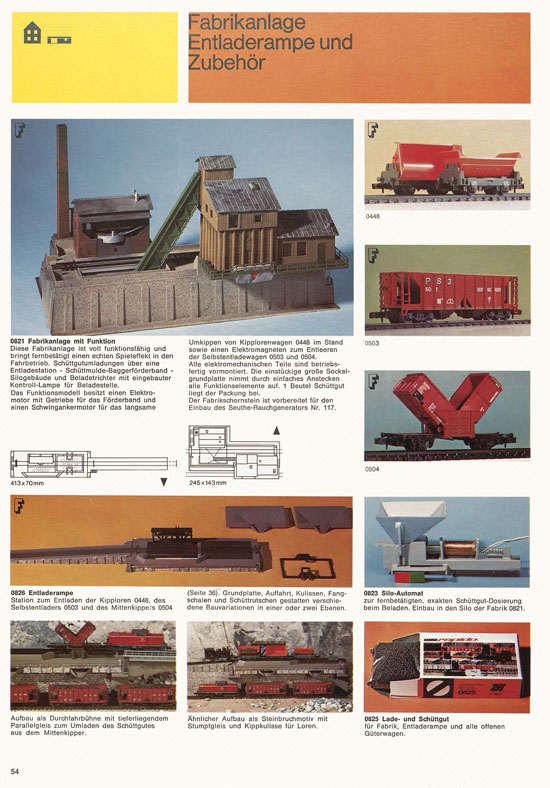 Arnold rapido Katalog 1974-1975