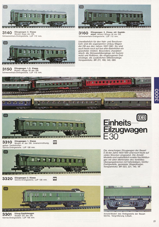 Arnold Katalog N-Modellbahnen 1977-1978