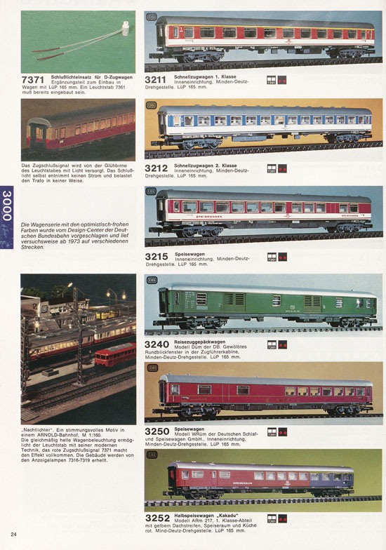 Arnold Katalog N-Modellbahnen 1977-1978