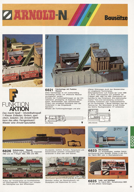 Arnold Katalog N-Modellbahnen 1977-1978