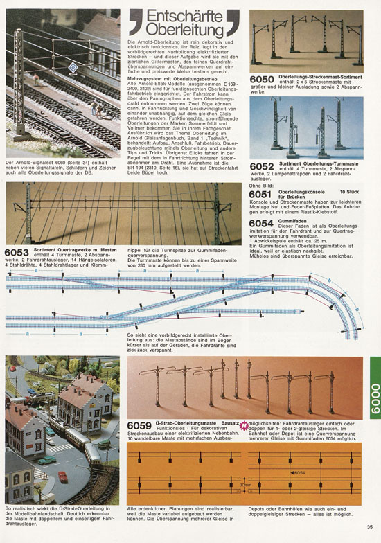 Arnold Katalog N-Modellbahnen 1977-1978