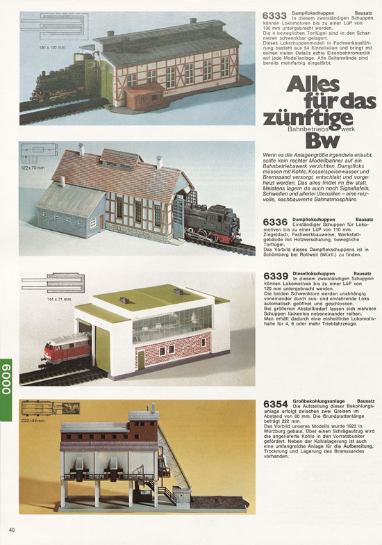 Arnold Katalog N-Modellbahnen 1977-1978