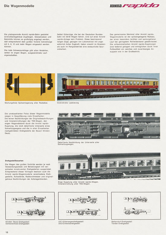 Arnold rapido Katalog 1967-1968