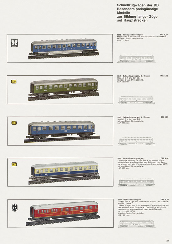 Arnold rapido Katalog 1967-1968