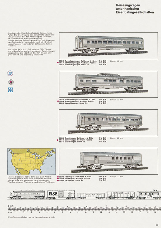 Arnold rapido Katalog 1967-1968