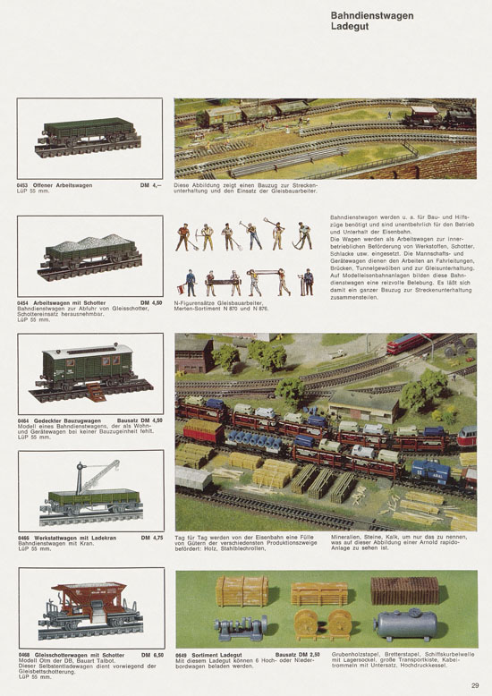 Arnold rapido Katalog 1967-1968