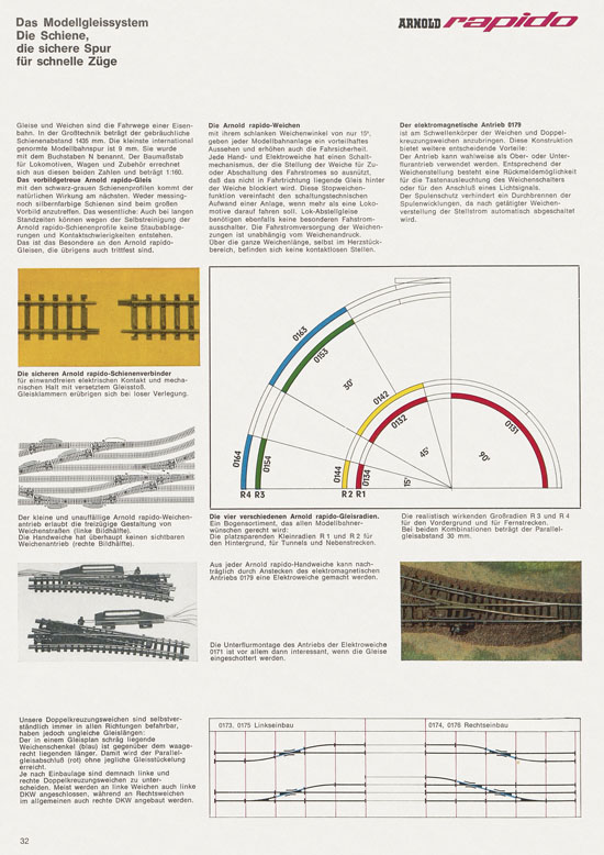 Arnold rapido Katalog 1967-1968