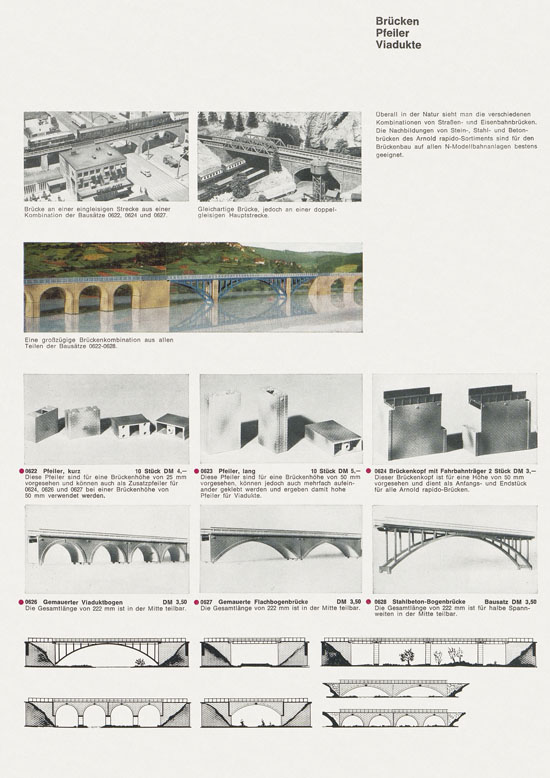 Arnold rapido Katalog 1967-1968
