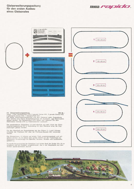 Arnold rapido Katalog 1968-1969