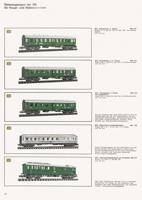 Arnold rapido Katalog 1968-1969