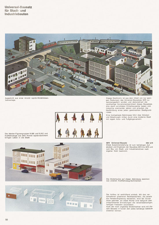 Arnold rapido Katalog 1968-1969