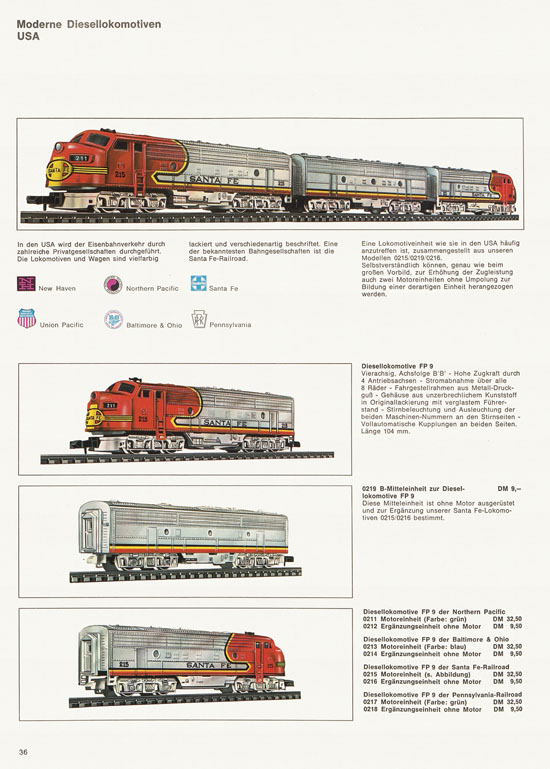 Arnold rapido Modellbahnkatalog 1969-1970