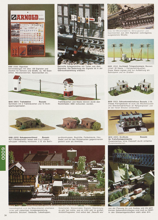 Arnold N Modelleisenbahn-Katalog 1975-1976