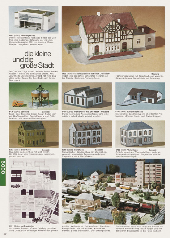 Arnold N Modelleisenbahn-Katalog 1975-1976