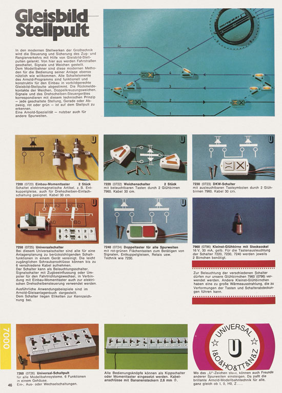 Arnold N Modelleisenbahn-Katalog 1975-1976