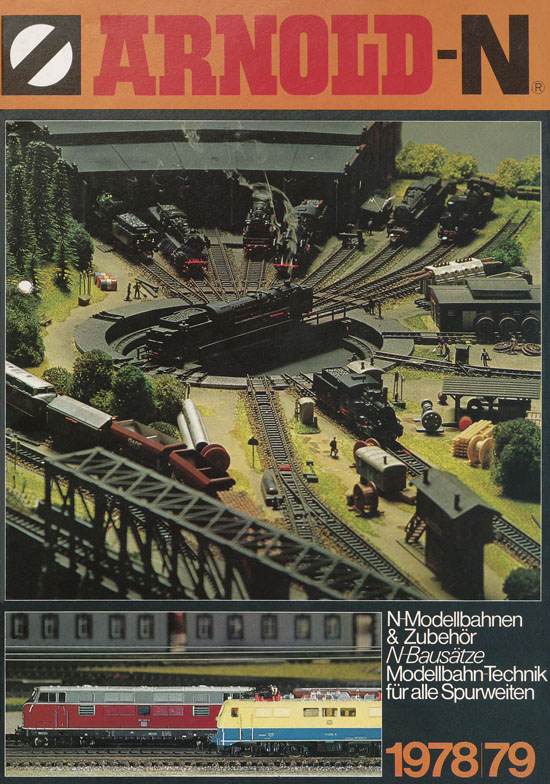 Arnold Katalog N-Modellbahnen 1978-1979