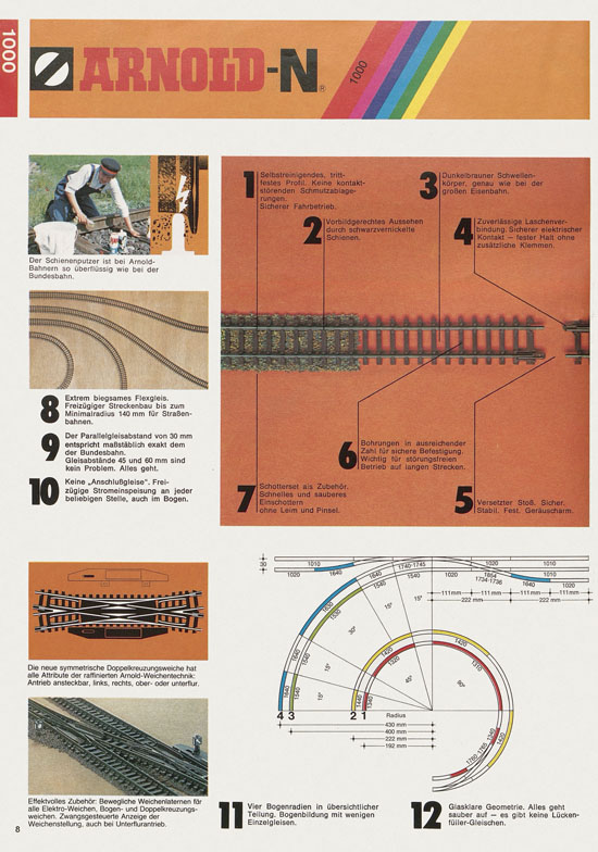 Arnold Katalog N-Modellbahnen 1978-1979