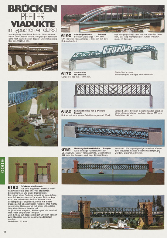 Arnold Katalog N-Modellbahnen 1978-1979