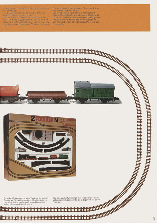 Arnold Katalog N-Modellbahnen 1979-1980