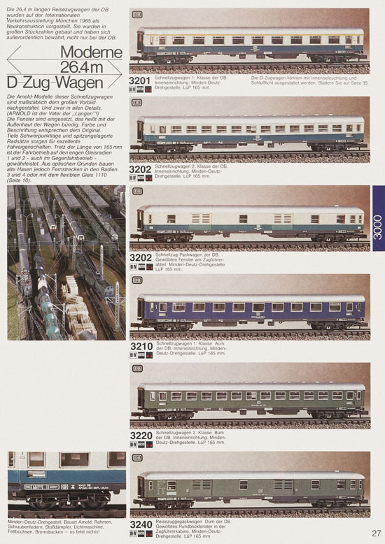 Arnold Katalog N-Modellbahnen 1979-1980