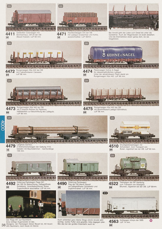 Arnold Katalog N-Modellbahnen 1979-1980