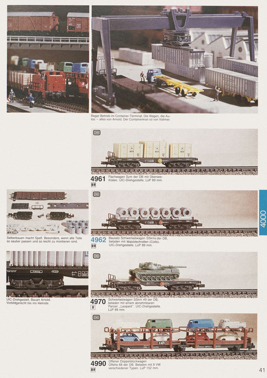 Arnold Katalog N-Modellbahnen 1979-1980