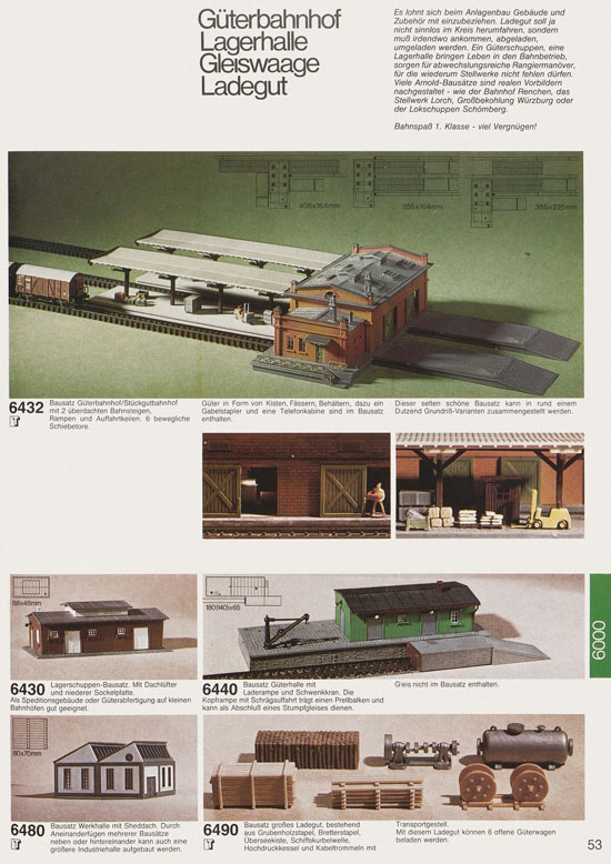 Arnold Katalog N-Modellbahnen 1979-1980