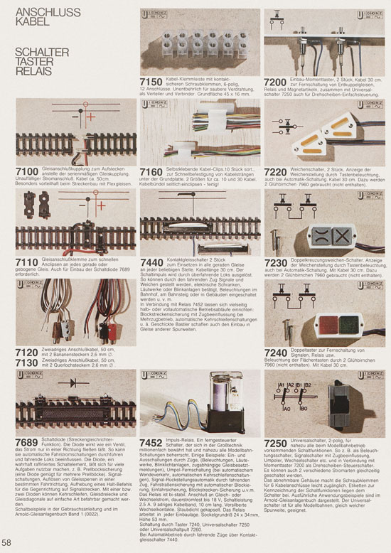 Arnold Katalog N-Modellbahnen 1979-1980