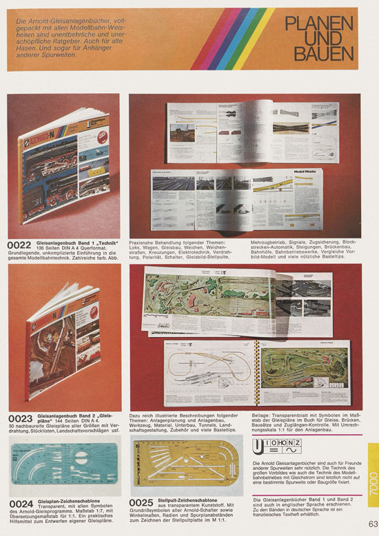 Arnold Katalog N-Modellbahnen 1979-1980