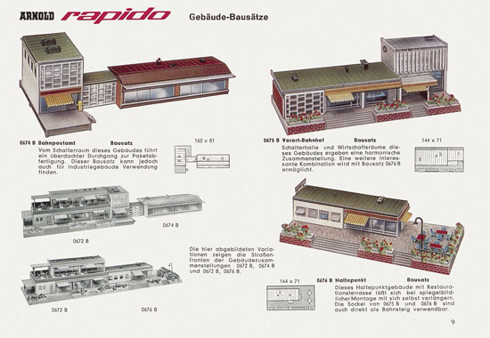 Arnold rapido Neuheiten 1964